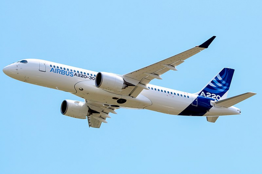 Авиакомпания «Азимут» приобретет шесть самолетов Airbus 220-300