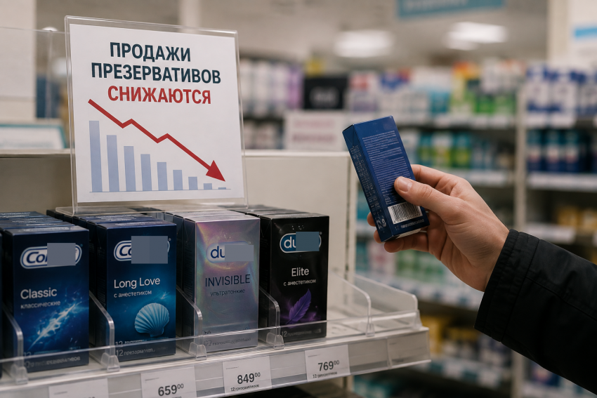 Продажи презервативов в Ростовской области снизились, а спрос на гормональные контрацептивы вырос