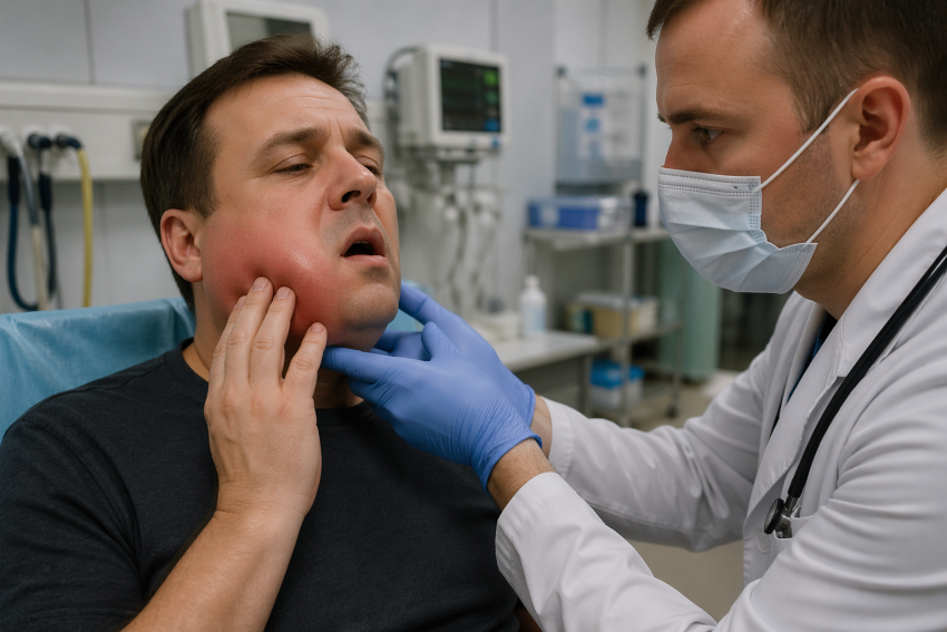 В Ростове мужчину спасли из-за «запущенного» зуба, едва не вызвавшего удушье