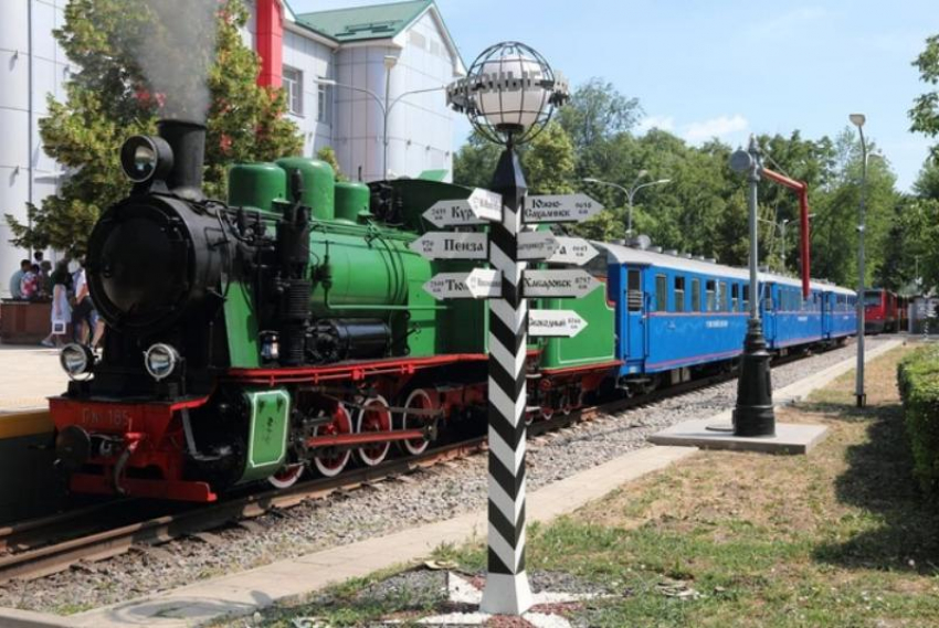 В Ростове начала работу детская железная дорога