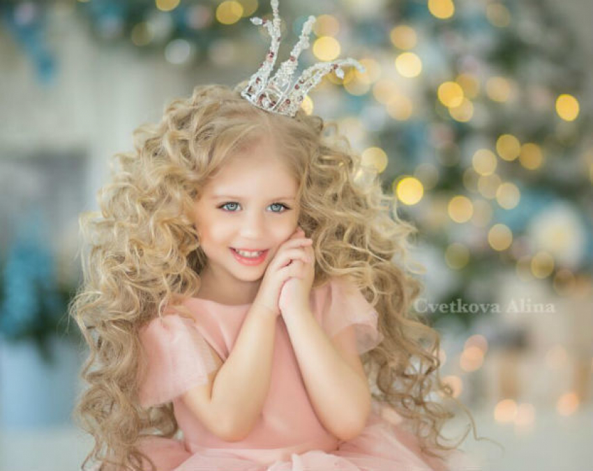 Прекрасная принцесса Валерия в конкурсе «Звездочки Нового года-2017» 