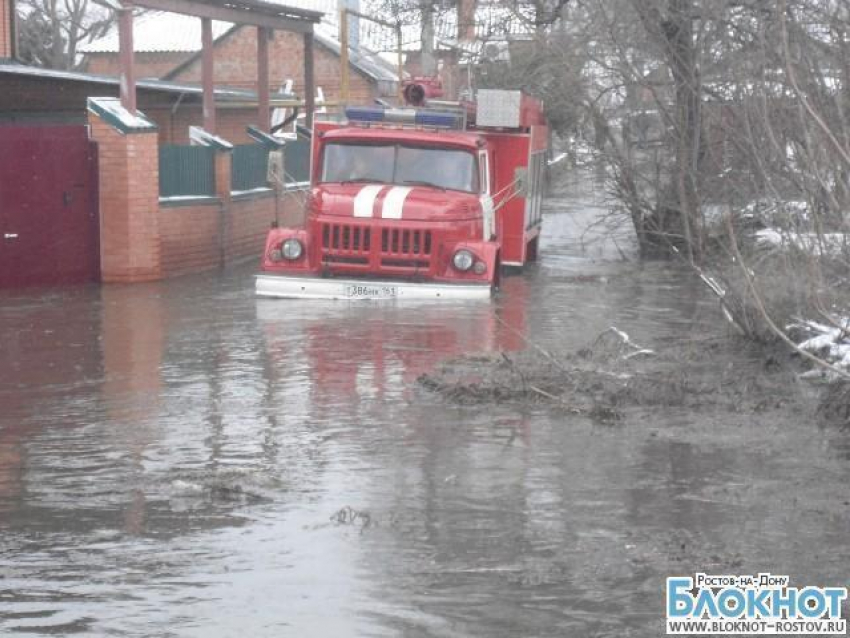 В Ростовской области уровень воды в подтопленных районах снизился на полметра