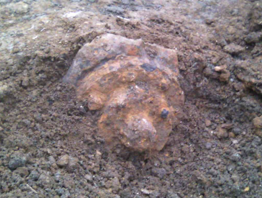 ﻿Пять мин и снарядов ВОВ раскопали поисковики в Ростовской области 