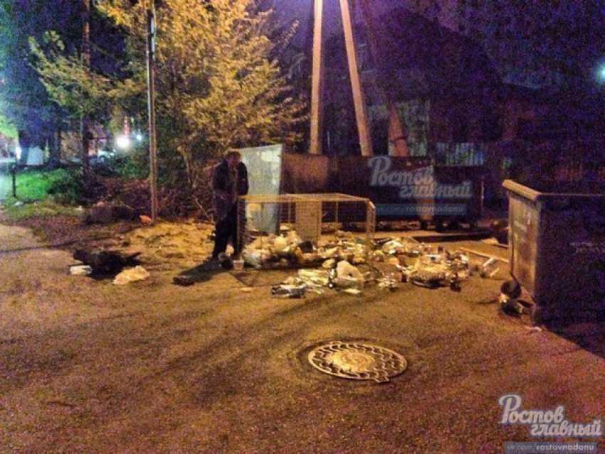 Ростовчанин хотел сдать на металлолом мусорные контейнеры