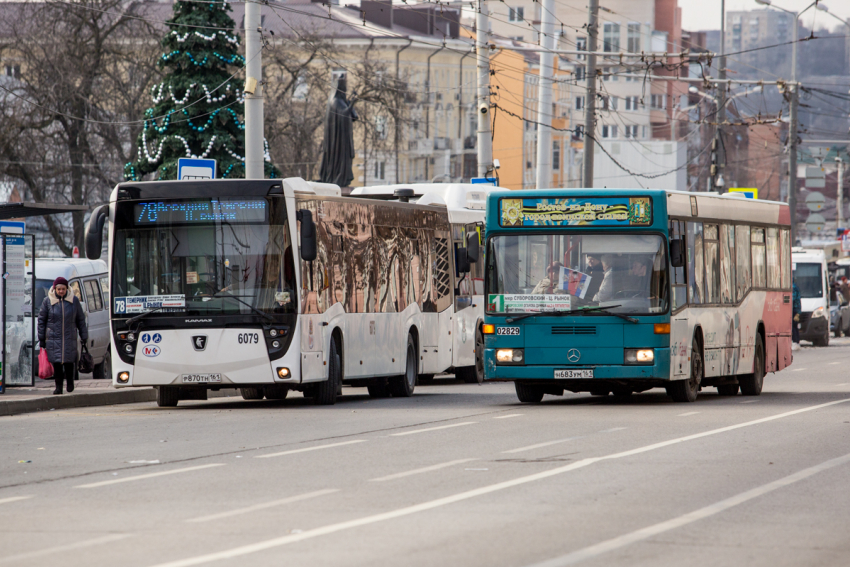 На дорогах Ростова появятся новые выделенные полосы для общественного транспорта