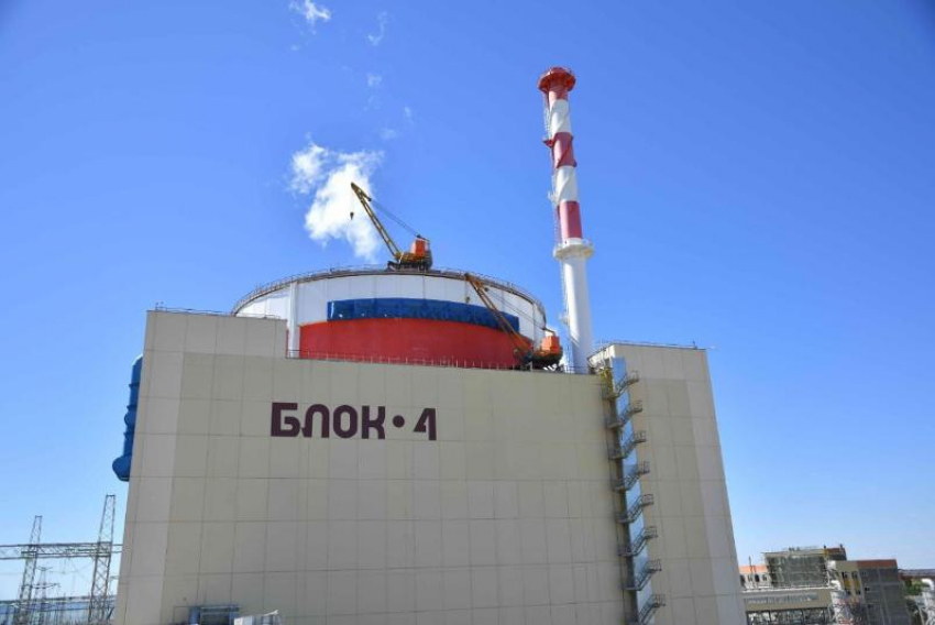 Четвертый блок Ростовской АЭС досрочно запустили после ремонта