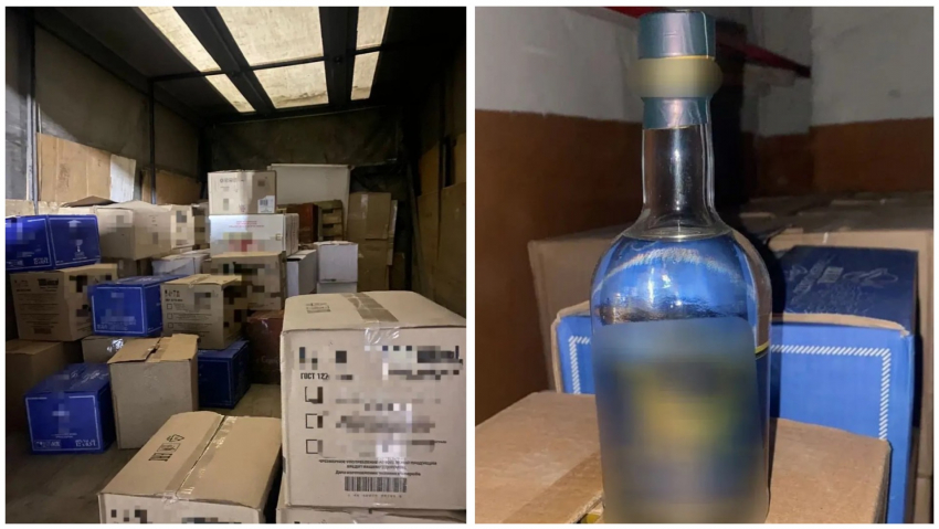 Склад «палёнки» с алкоголем в гараже накрыли полицейские в Ростовской области