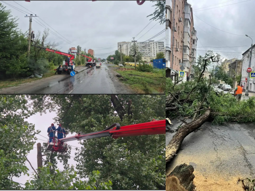 В Ростовской области после урагана без света остаются десятки населенных пунктов, без воды — более 42 тысяч человек