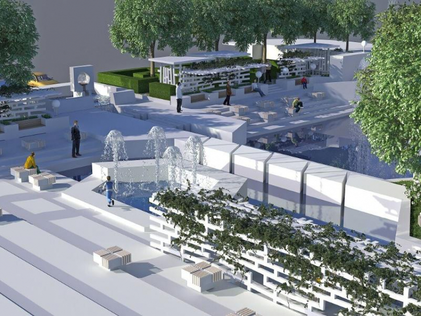 Ростов получит в собственность часть скандальной территории у гостиницы «Амакс»