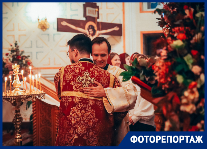 Куличи, свечи и молитва: как встретили Пасху в храме при ДГТУ