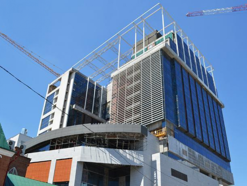 В Ростове возобновили строительство отеля Hyatt