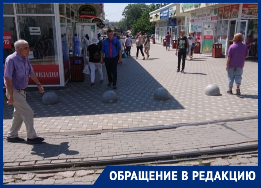Ростовчанка пожаловалась на плохое городское благоустройство