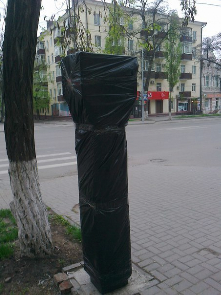Ростовчан напугали паркоматы в центре города