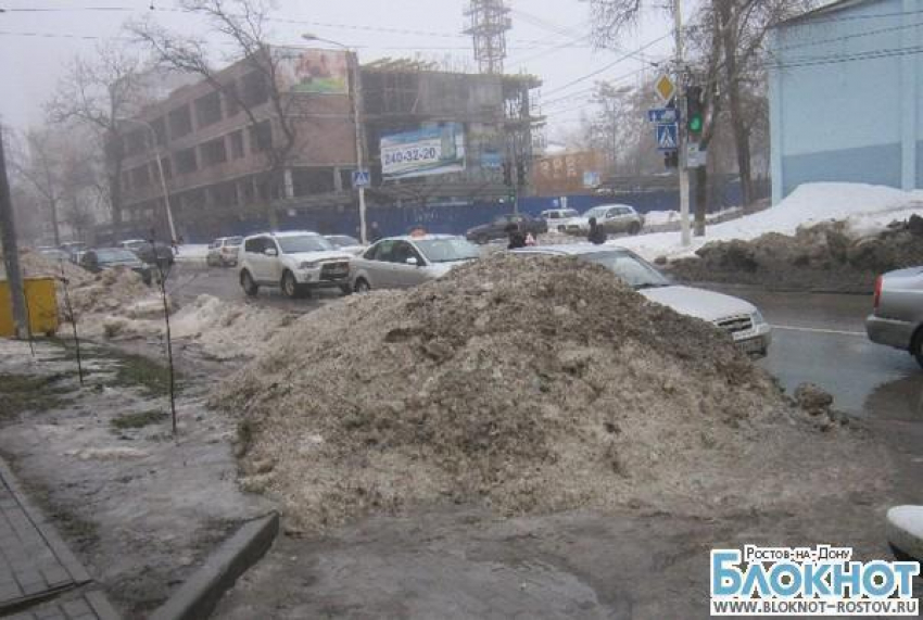 Читатель «Блокнота»: дороги в Ростове до сих пор не почищены