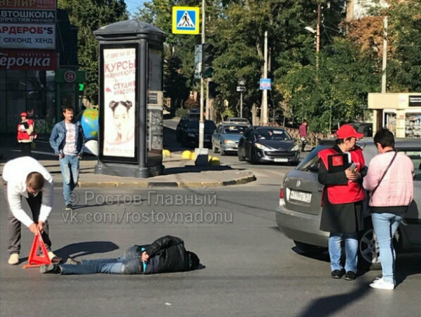 Пьяная ростовчанка бросилась под колеса шокированного водителя легковушки