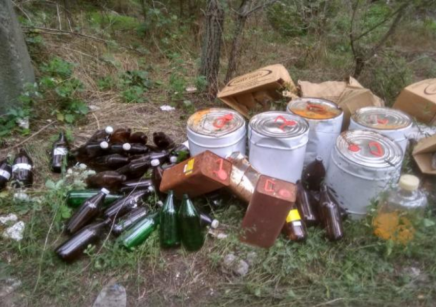 В Кумженской роще Ростова обнаружена свалка опасных химических отходов