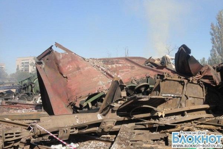 Фоторепортаж из эпицентра взрыва на железнодорожной станции в Белой Калитве