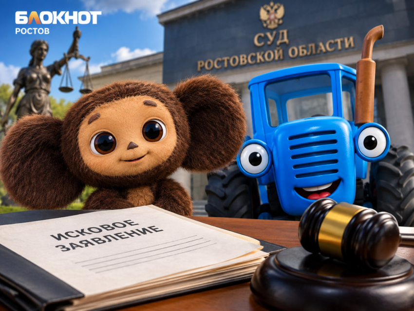Иски за «Чебурашку» и «Синего трактора» поступили в суд Ростовской области