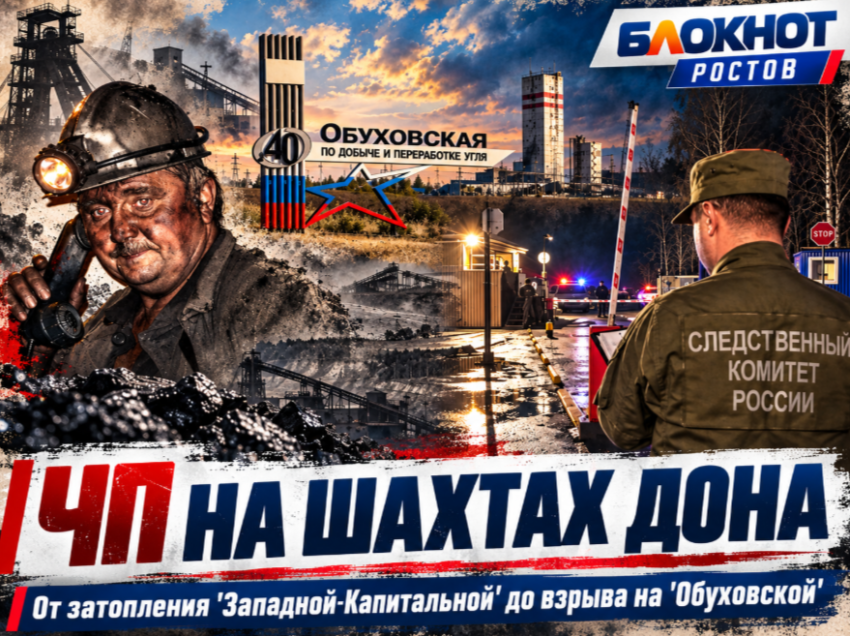 От затопления «Западной-Капитальной» до взрыва на «Обуховской» — вспоминаем ЧП в угольной отрасли Ростовской области