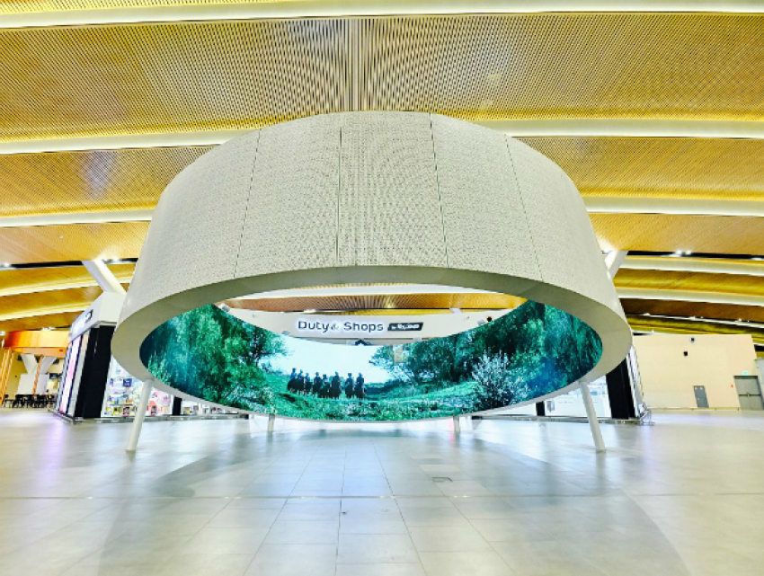 В новом аэропорту Ростова открылась мультимедийная экспозиция «Платов и его время» 