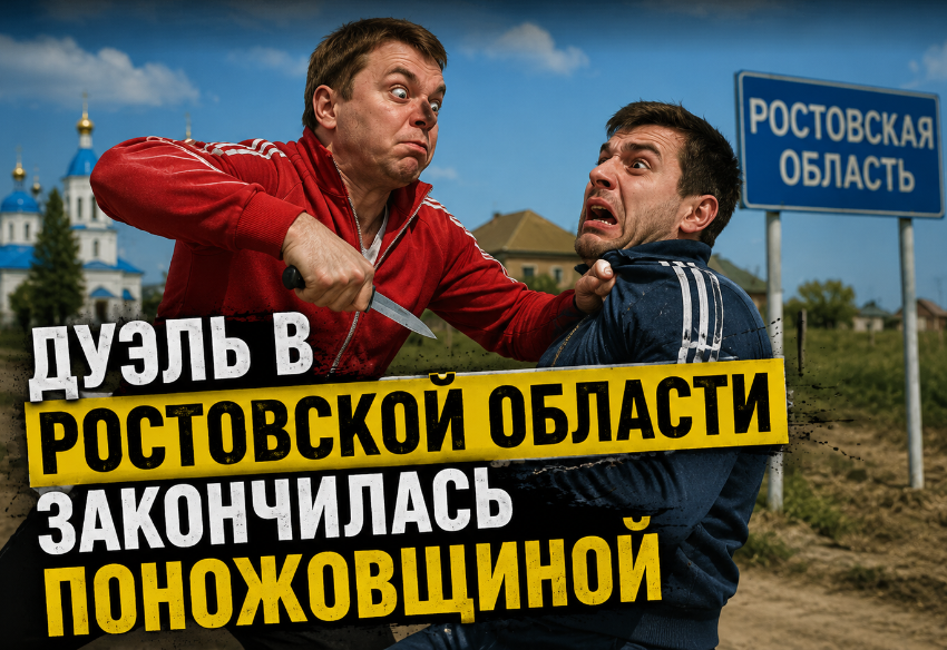 Ревнивец вызвал соперника на «дуэль» и получил ножевые в Ростовской области