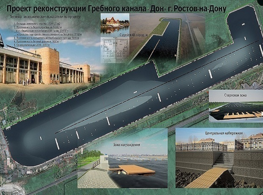 Гребной канал Ростова после модернизации станет базой для российских гребцов