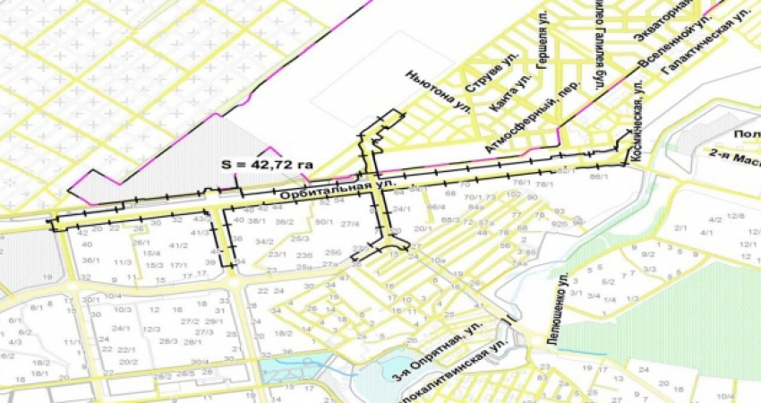 В Ростове разрабатывают проект реконструкции улицы Орбитальной