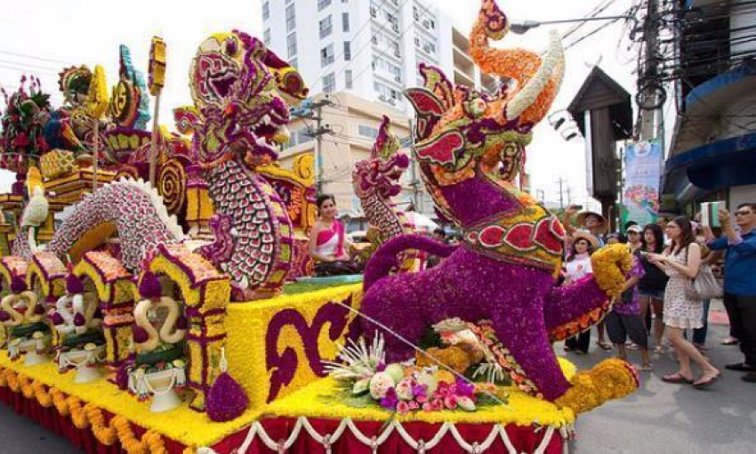 Календарь: 5 февраля - фестиваль цветов в Таиланде