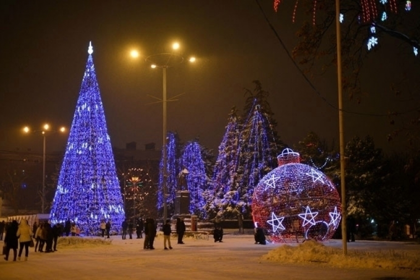 План новогодних мероприятий в Ростове