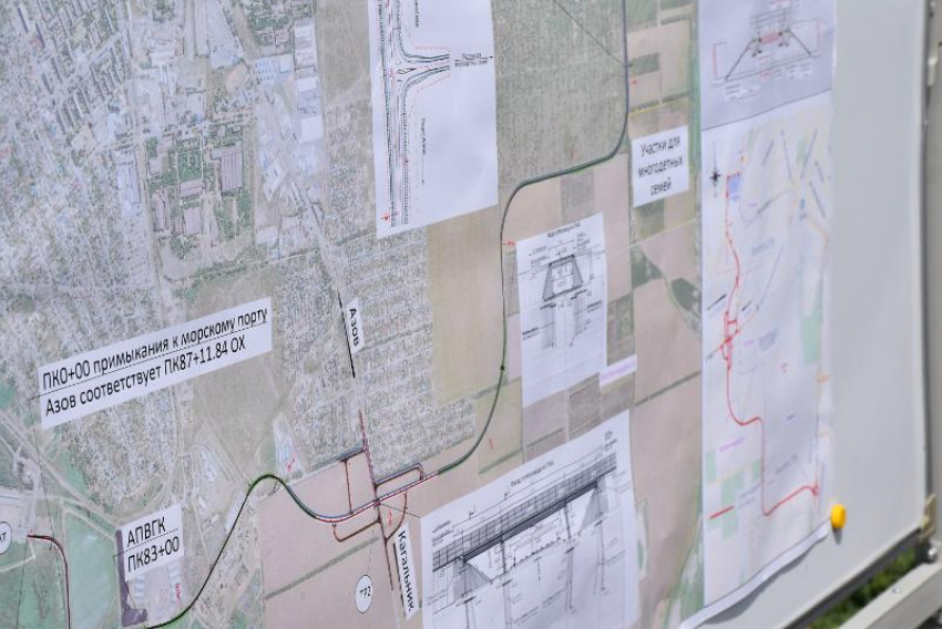 Строительство объездной дороги к порту Азова обойдется в 7,1 млрд рублей