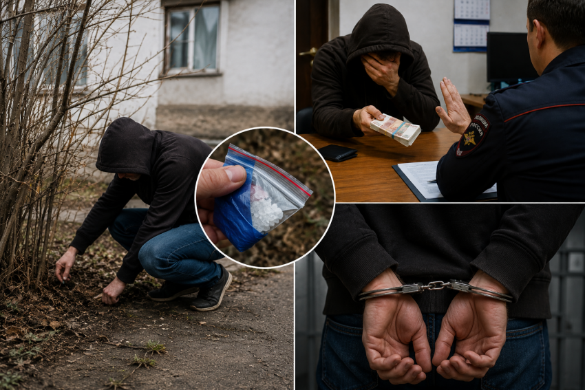 Наркоман решил «договориться» с угрозыском — и попался на взятке в Ростовской области 