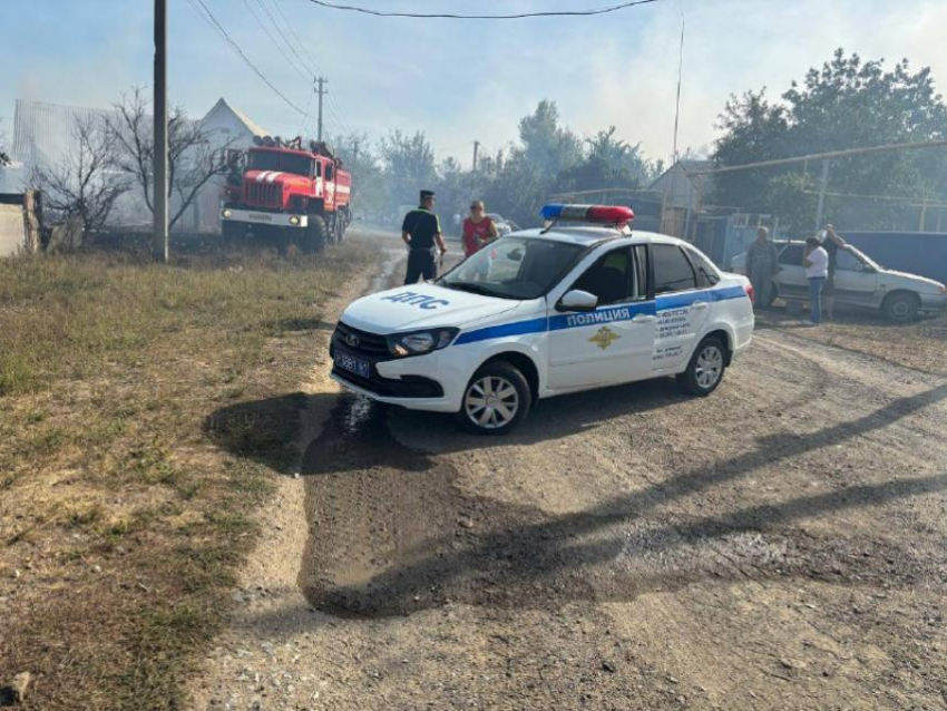 Движение на дорогах в Каменске-Шахтинском ограничено из-за задымления