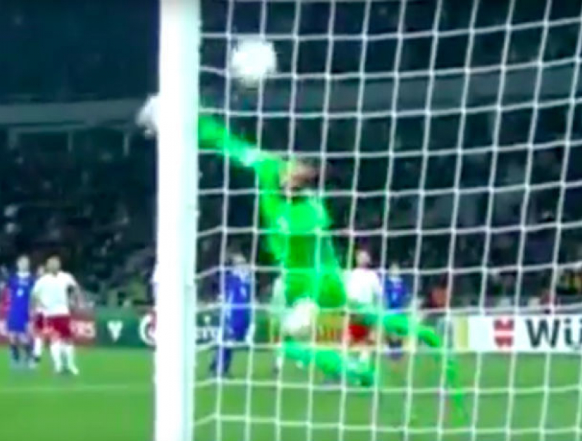 Потрясающий по красоте гол капитана «Ростова» спас футболистов Молдавии от поражения в Грузии и попал на видео