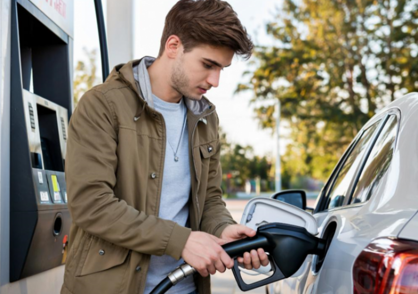 На заправке на Шолохова в Ростове пострадал мужчина при пожаре