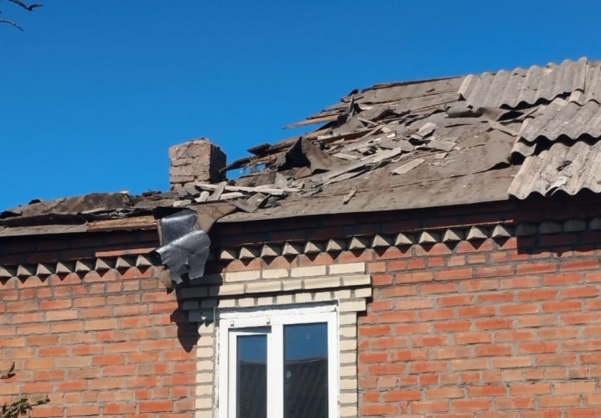 О повреждениях после атаки БПЛА заявили собственники семи домов в Новошахтинске