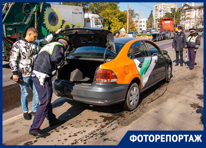 В Ростове водителей каршеринговых автомобилей привлекли к ответственности за нарушения ПДД