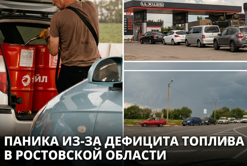 Паника из-за слухов: жители Ростовской области массово скупают бензин впрок