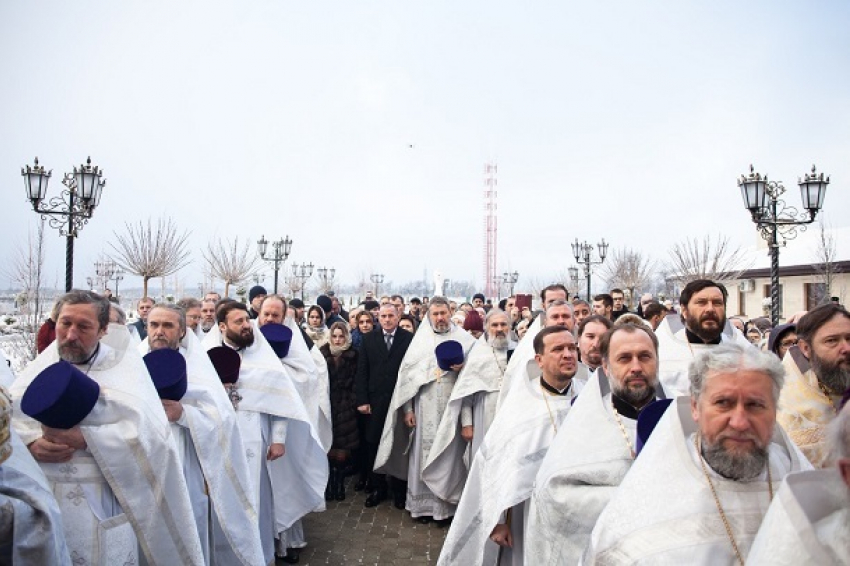 В Ставрополе прошло освящение собора святого равноапостольного князя Владимира