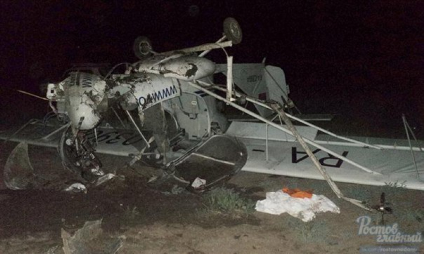 Погиб пилот, упавшего под Ростовом легкомоторного самолета