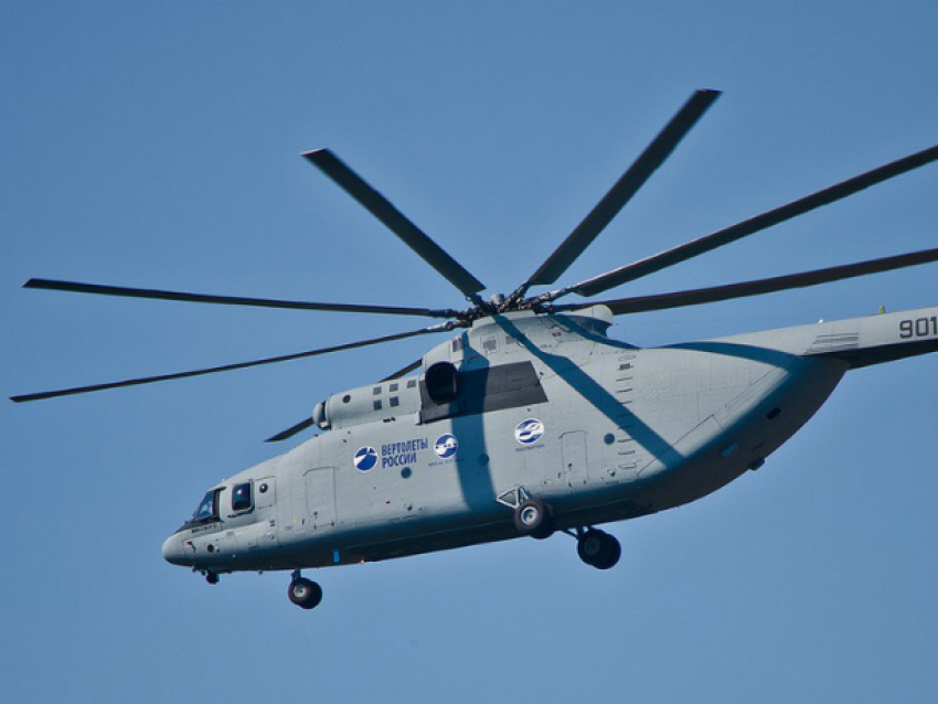 Уникальный транспортный вертолет Ми-26Т2 начали испытывать в Ростове