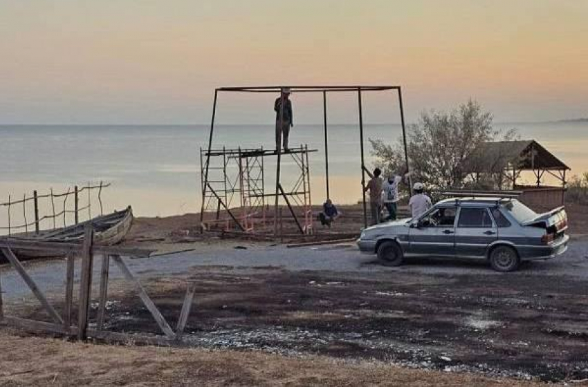 Новый маяк начали строить в Мержаново Ростовской области 