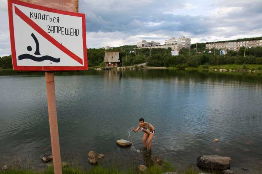 Купаться в реке Грушевка Новочеркасска - опасно 