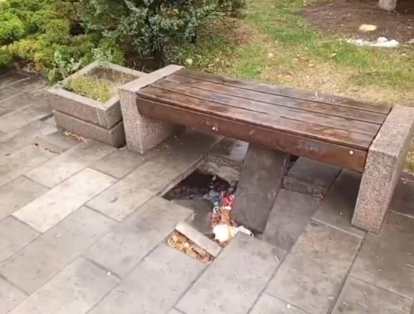 «Разочарование вместо праздника»: ростовчане пожаловались ямы в центре в День города