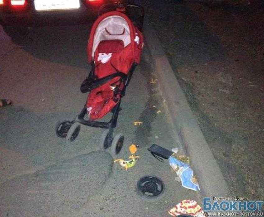    В Ростове пьяная сотрудница школы сбила бабушку с 11-месячной внучкой в коляске  