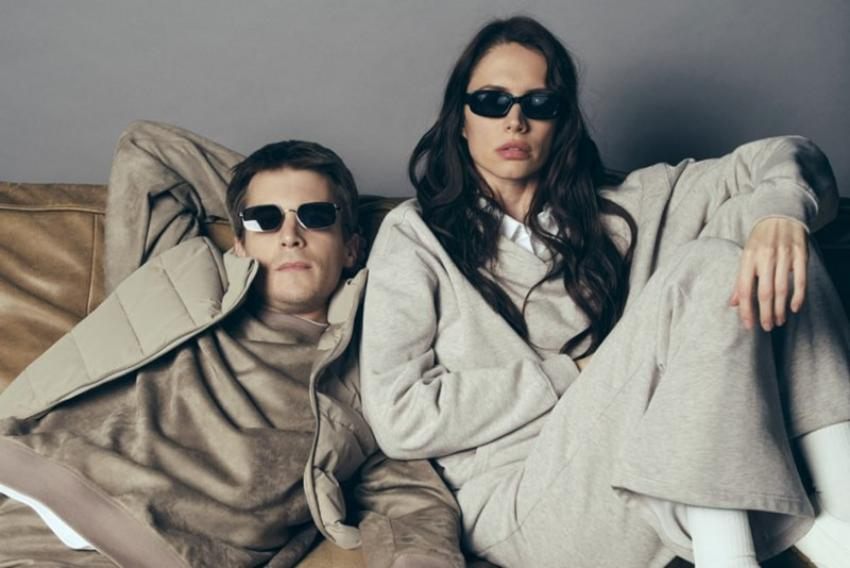 Иван Янковский и Диана Пожарская снялись в новогодней кампании ростовского бренда