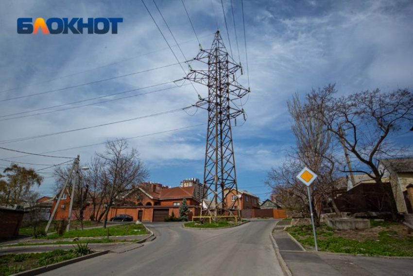 Со следующей недели в Ростове временно останутся без электричества десятки улиц