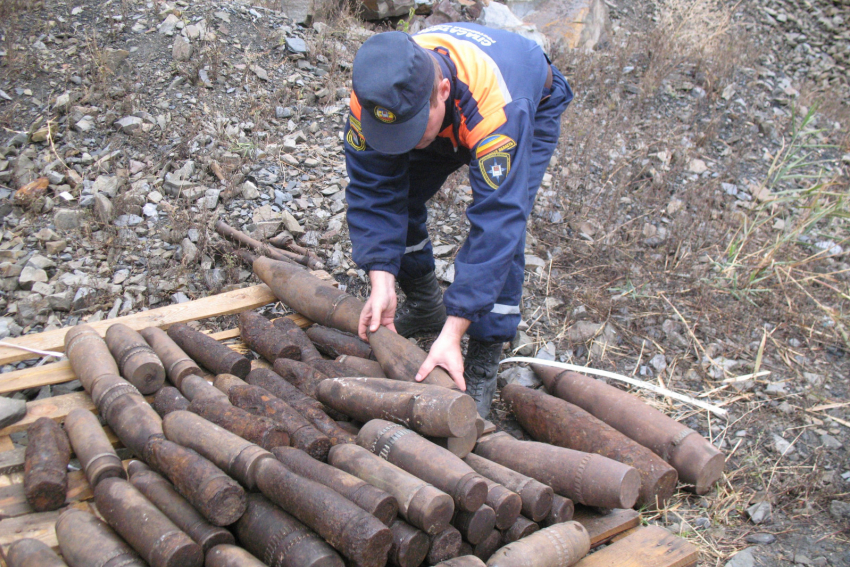 За 2022 год в Ростовской области нашли 363 боеприпаса