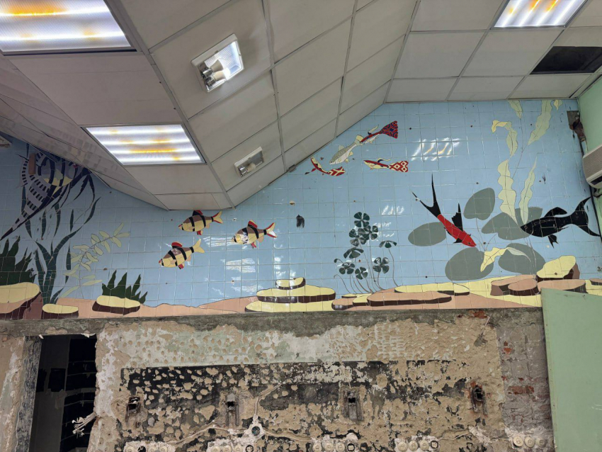 ⁠Случайное мозаичное наследие в магазине Ростова решил сбивать собственник