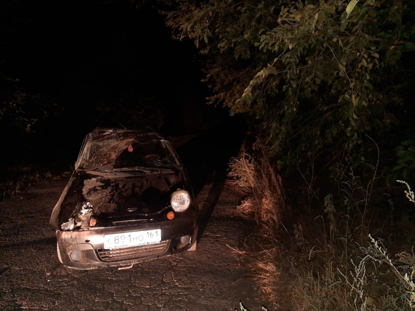 В Новочеркасске перевернулась машина с двумя подростками