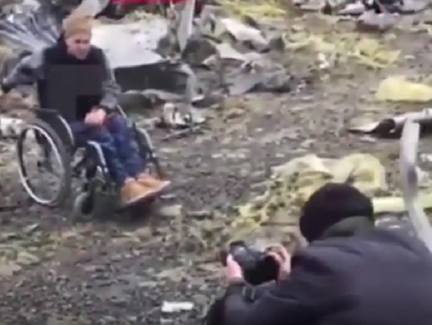Ростовский друг погибшего Моторолы начал снимать клип на руинах аэропорта Донецка